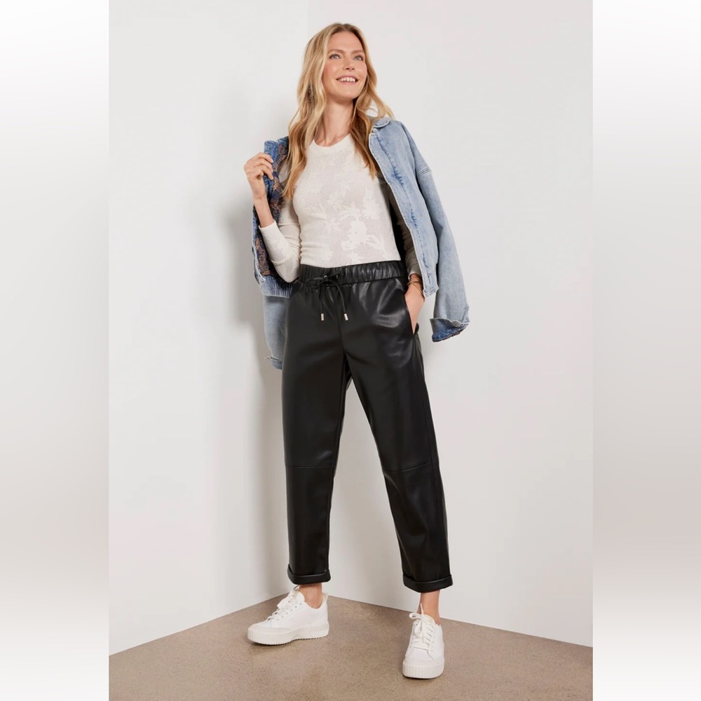 Jules Faux Leather pant